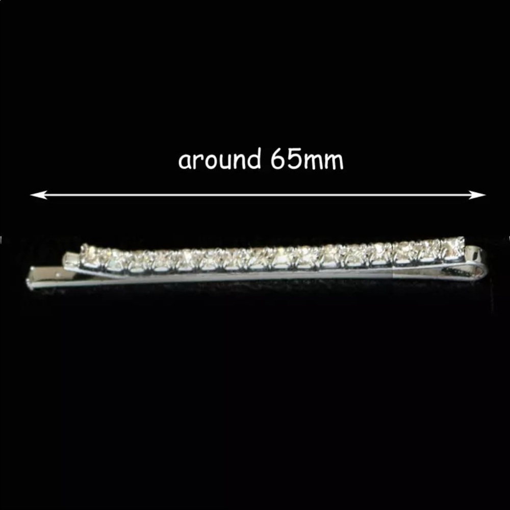 Gorgeous Trendy Crystal Rhinestone Hair Clips - Picture 3 of 5